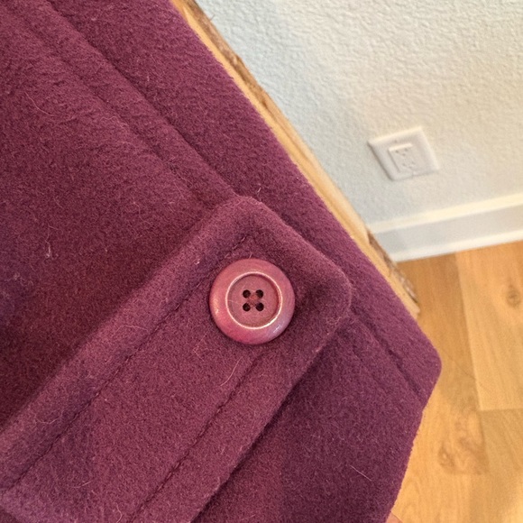 L.L. Bean // Bellandi Women's Purple Coat - Picture 4 of 6